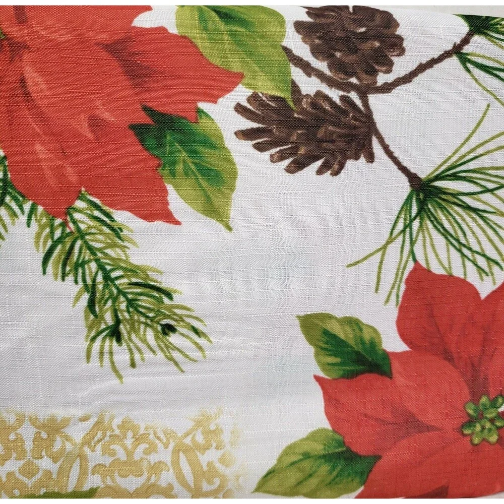 Printed Linen Tablecloth 60